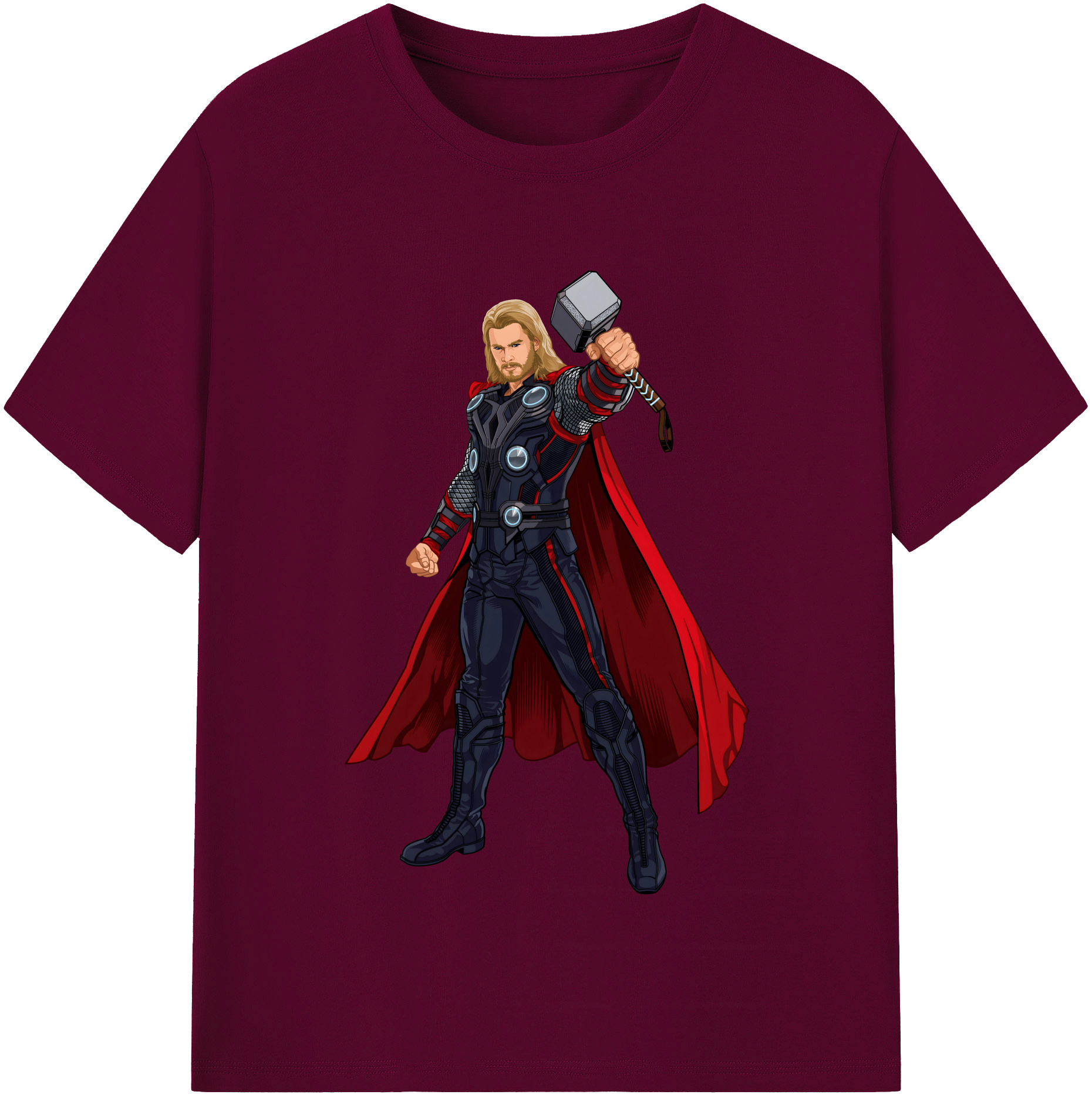 （画像用） アベンジャーズ The Avengers レディースカジュアルプリントTシャツ（綿100％）